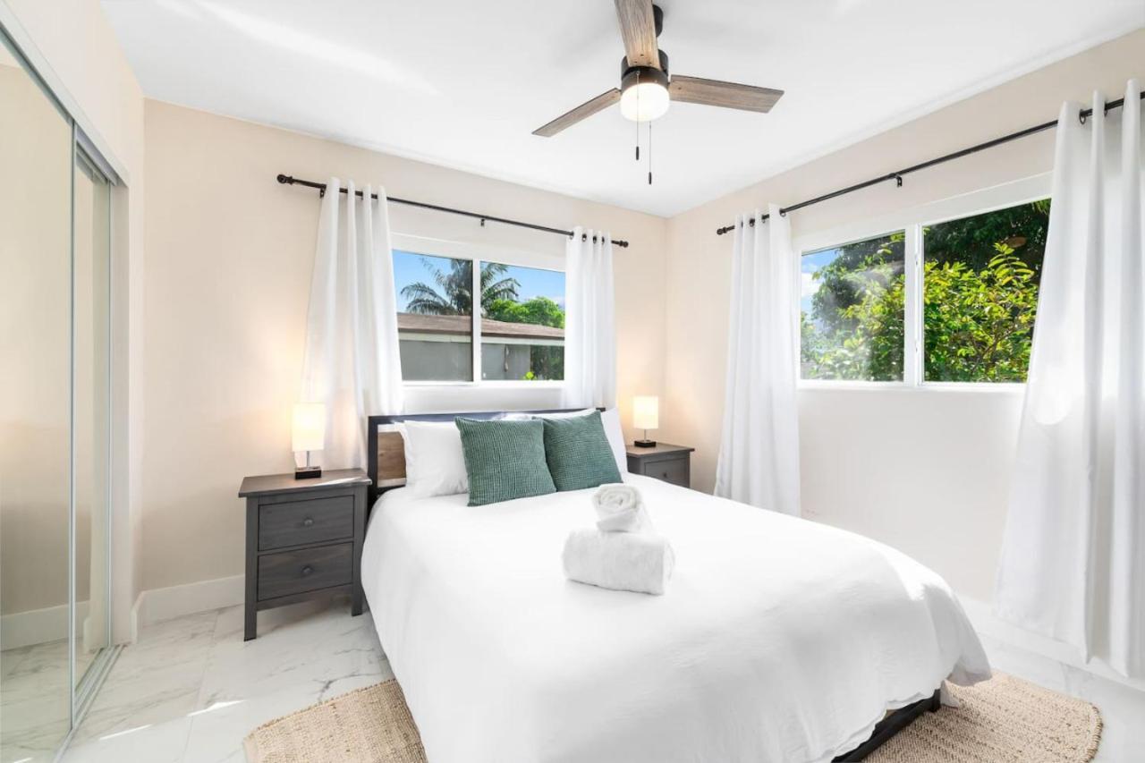 Modern Bungalow Near Wilton Drive I Pool Table Fort Lauderdale Luaran gambar