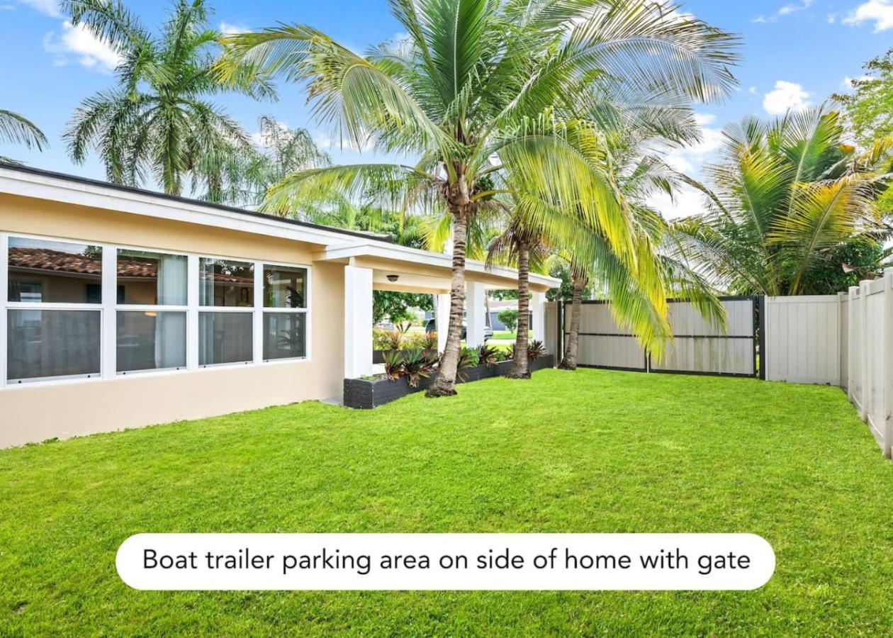 Modern Bungalow Near Wilton Drive I Pool Table Fort Lauderdale Luaran gambar